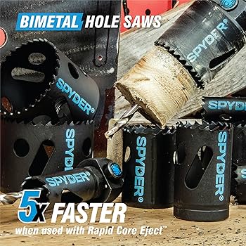 TUBOMAN SAポリッシャー Amazon.com: 13pc Bi-Metal Hole Saw Kit : Tools & Home